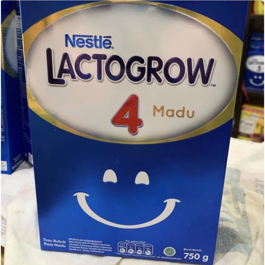 

Lactogrow 4 Madu/Vanila 750g