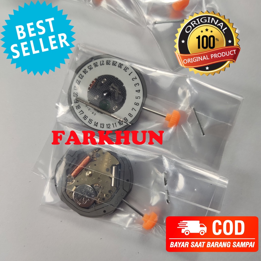 ORIGINAL MESIN JAM TANGAN MIYOTA 1M 12-6 1M12-6 TANGGAL BAWAH MOVEMENT WATCH 1M-12 12 6 1M-12-6 1M12