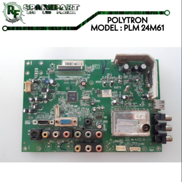 MB TV POLYTRON PLM 24M61  Mainboard tv polytron plm24m61