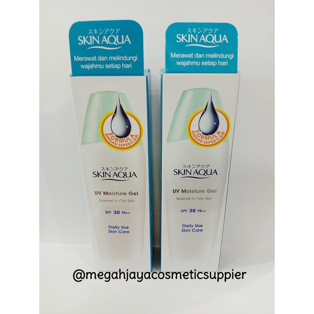 SKIN AQUA UV MOISTURE GEL SPF 30 PA++ (HIJAU) @MJ