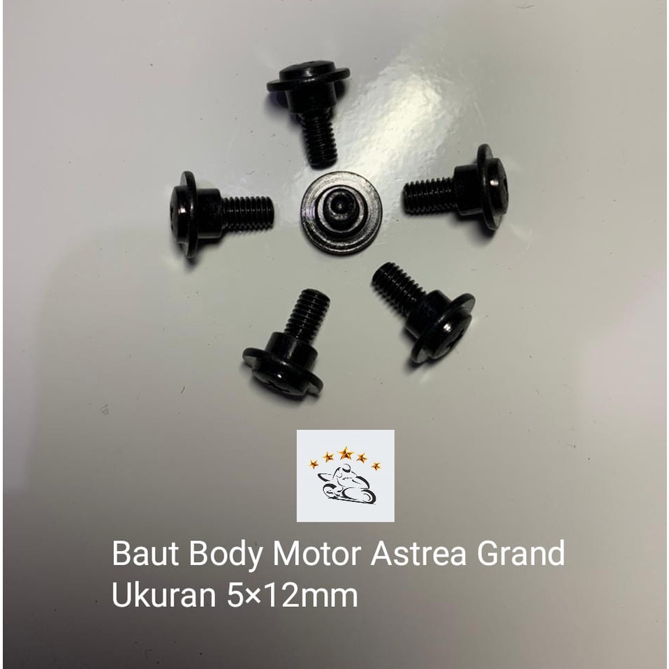 Baut Body Cover Body Motor Astrea Grand 5x12mm