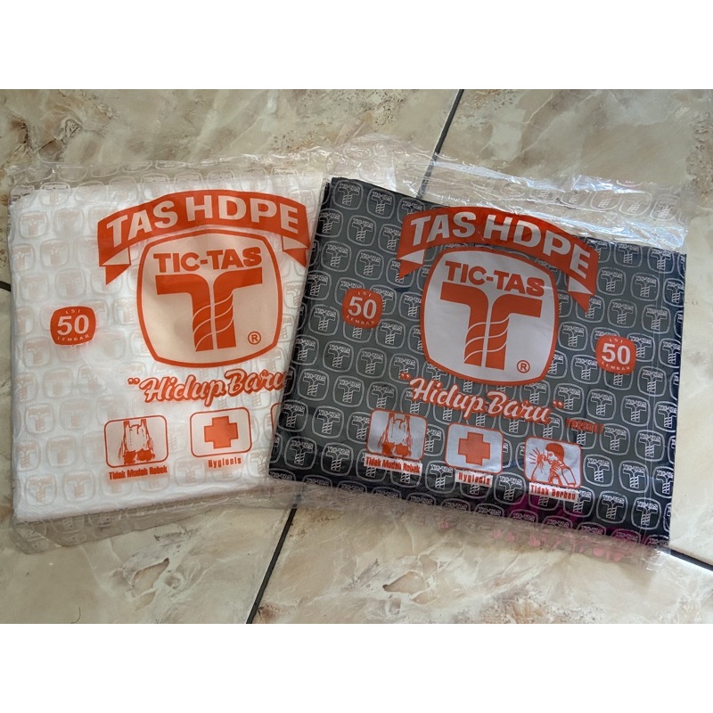 Kresek Tic Tas 24 HDPE