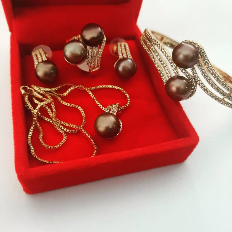 SET MUTIARA TAWAR ASLI LOMBOK MURAH|MUTIARA AIR TAWAR|MUTIARA ASLI LOMBOK|RHODIUM|MUTIARA LOMBOK