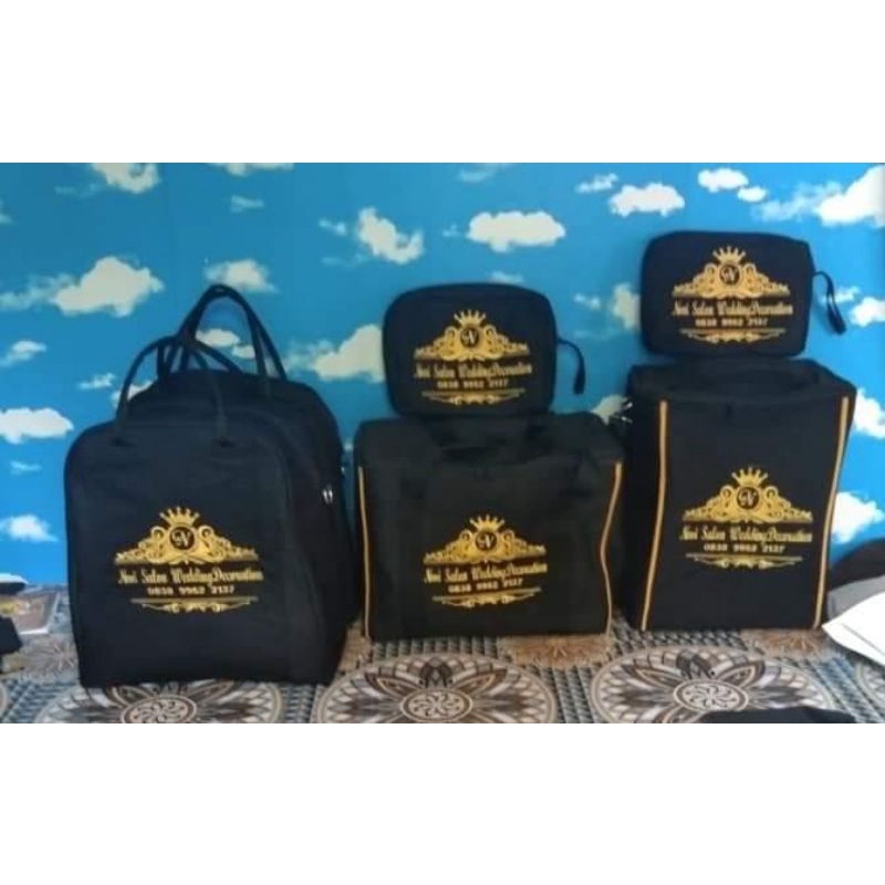 tas pengantin starlight slempang bordir free desain