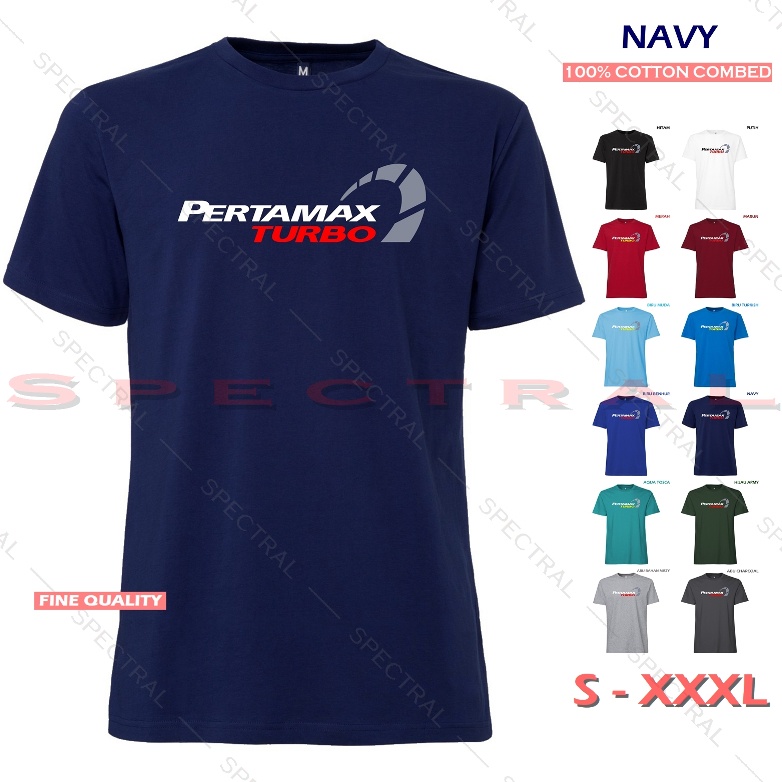 Spectral - Kaos Pria Wanita PERTAMAX TURBO Baju Distro Keren Terbaru 2021 Pertamina Logo Balap Racin