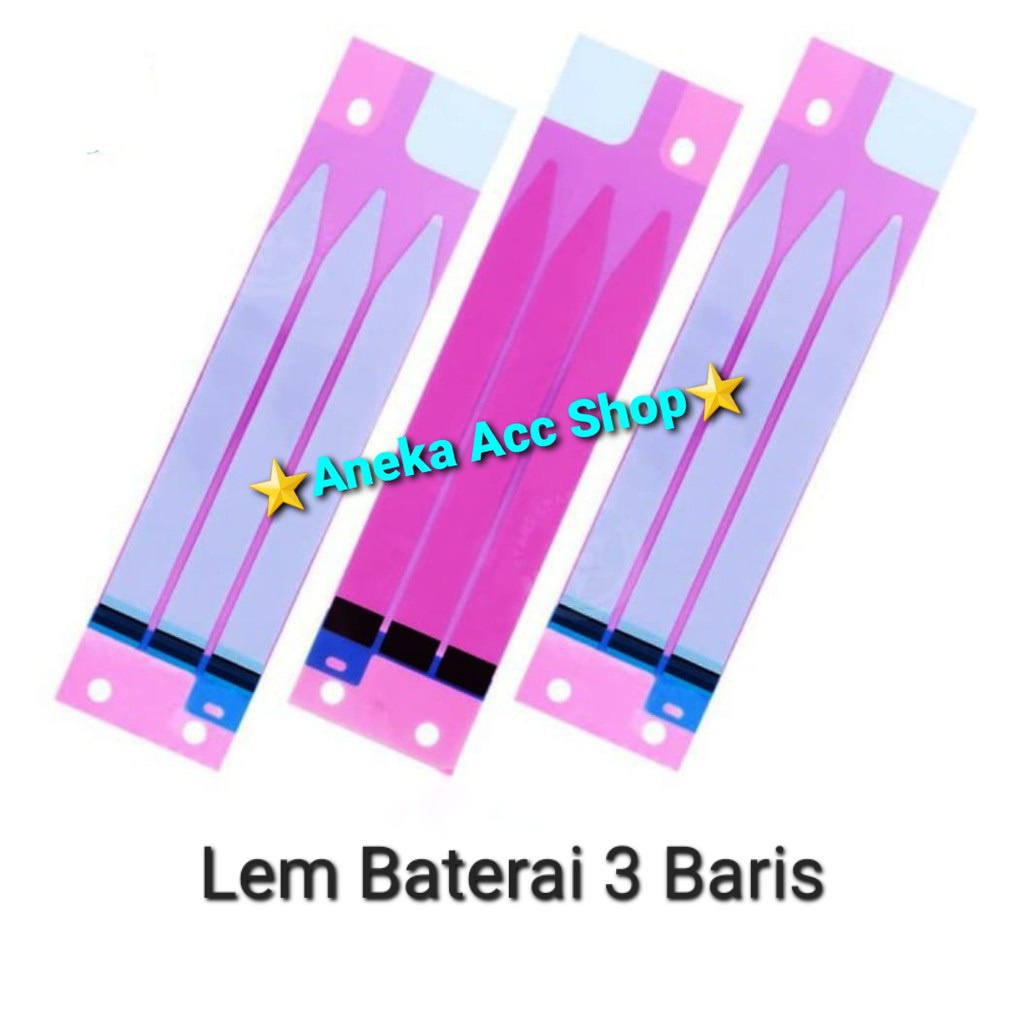 

Lem Baterai 3 Baris Lem Sticker Lem Adhesive