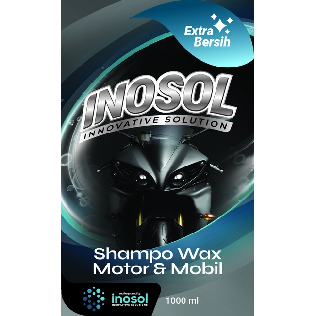 Inosol Shampo mobil dan motor / Sabun motor dan Mobil 1 Liter