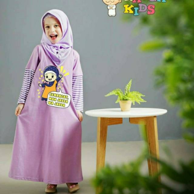 Gamis couple ragga kids (rg15 dan rgd15),gamis aja ya