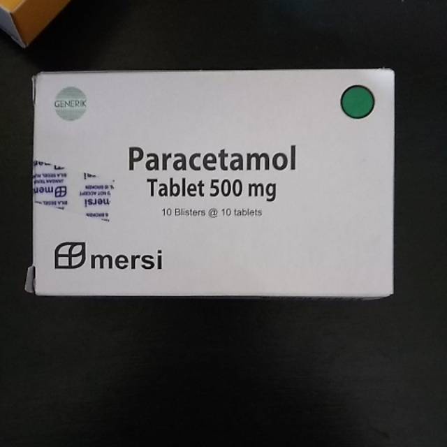 Jual Paracetamol 500 Mg Per Box Mersi | Shopee Indonesia