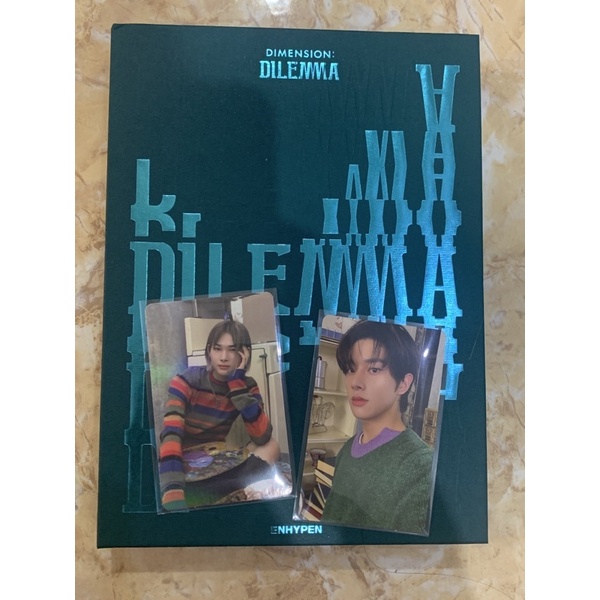 album dilemma enhypen fullset unsealed , album charybdis enhypen