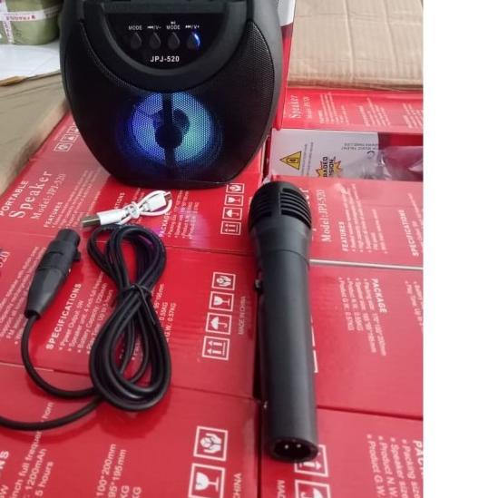 ♥ TJ-76 Speaker Portable Bluetooth JPJ-520 Plus Mic ❄