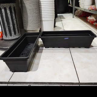Pot Persegi panjang S hitam Bahan plastik bagus Shopee Pot Persegi panjang S hitam Bahan plastik bagus Shopee