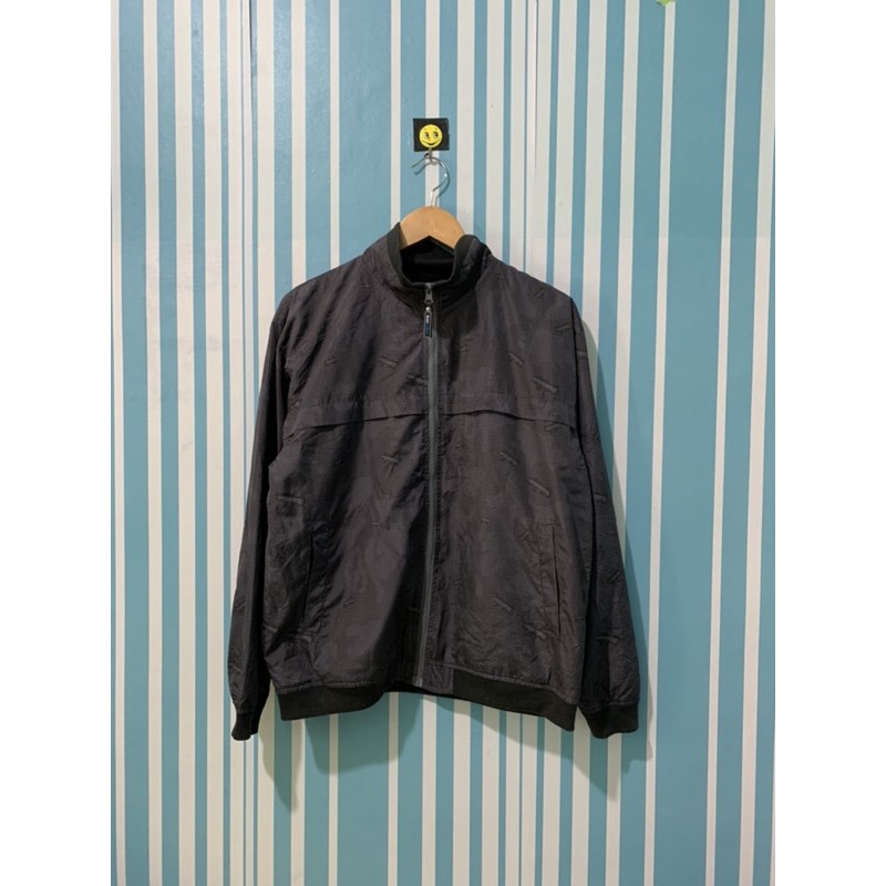 Emission  jaket olahraga jaket sepeda Jaket thrift preloved second Hitam