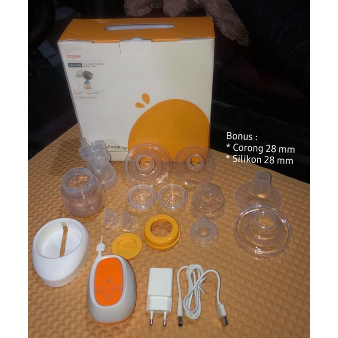 Preloved Doopser Portable Electric Breast Pump