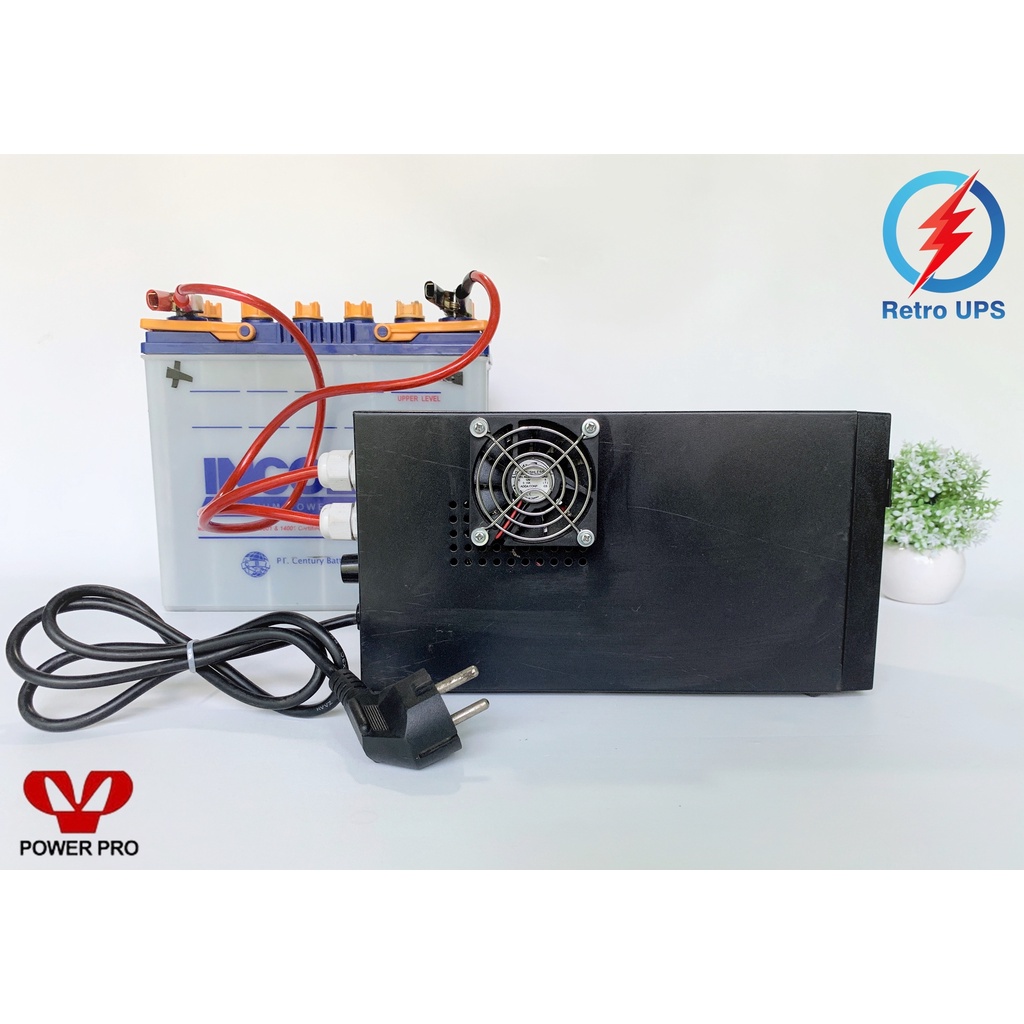 UPS Modif Aki Luar Power Pro ESV 600VA