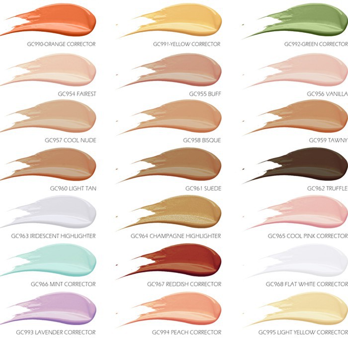 LA GIRL HD Pro Concealer Natural - CREAMY BEIGE - GREEN -ORANGE CORRECTOR- LIGHT IVORY CONCEALER