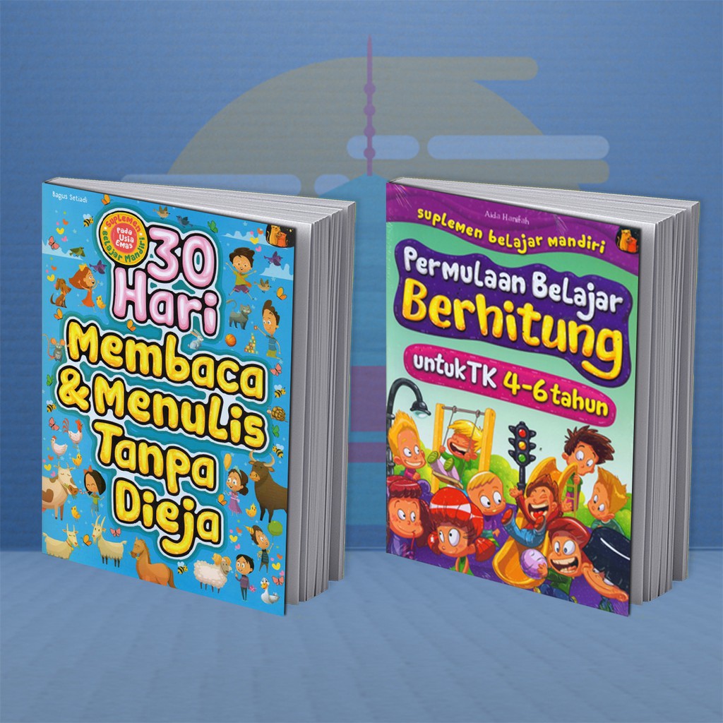  BUKU  PAKET ANAK  TK  PAUD BELAJAR MEMBACA MENULIS DAN 