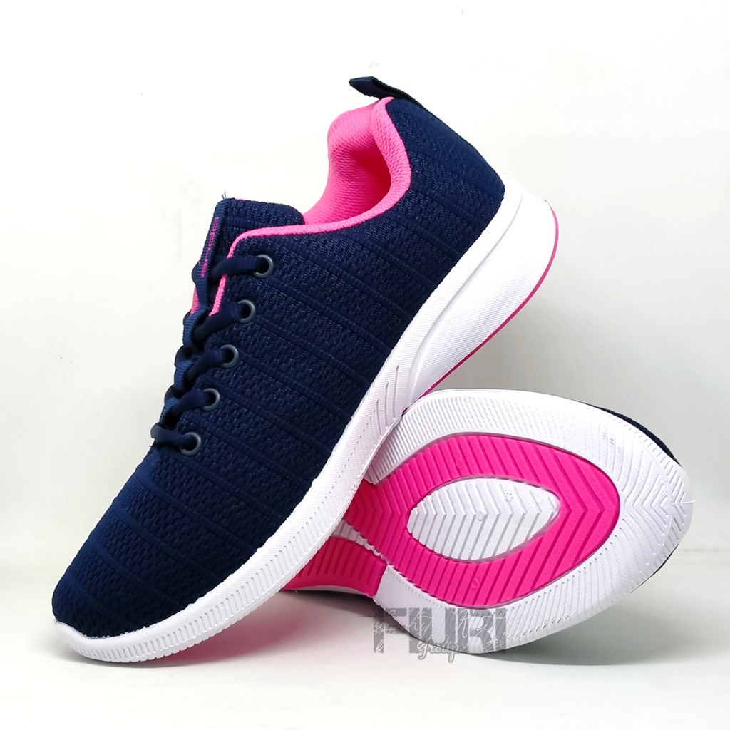 FIURI - ANDO ORIGINAL - SAGA 33-40 NAVY PINK - SEPATU SNEAKERS SPORT KANVAS SOL KARET ANAK PEREMPUAN - SEPATU KETS FASHION TRENDY WANITA DEWASA - SEPATU OLAHRAGA LARI FITNES SENAM KERJA KULIAH BERTALI CEWEK MURAH PROMO DISKON BONUS KAOS KAKI