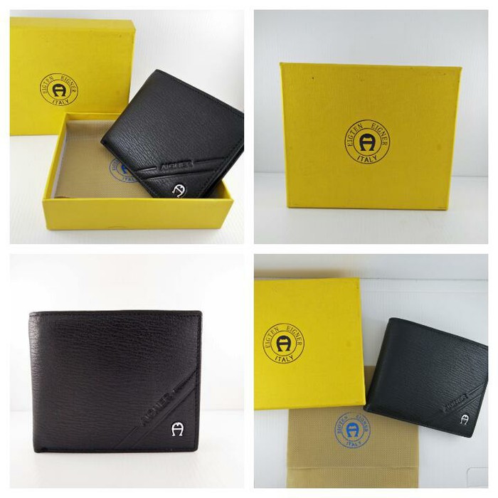DOMPET KULIT ASLI COWOK/PRIA AIGNER SUPER