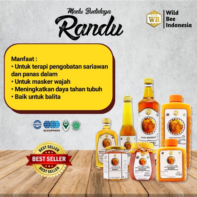 

Madu Budidaya Randu Lebah Apis Mellifera Baik Untuk Sariawan, Panas Dalam, Imune dan Masker Wajah Asli Murni 100% Pure and Natural Honey Wild Bee