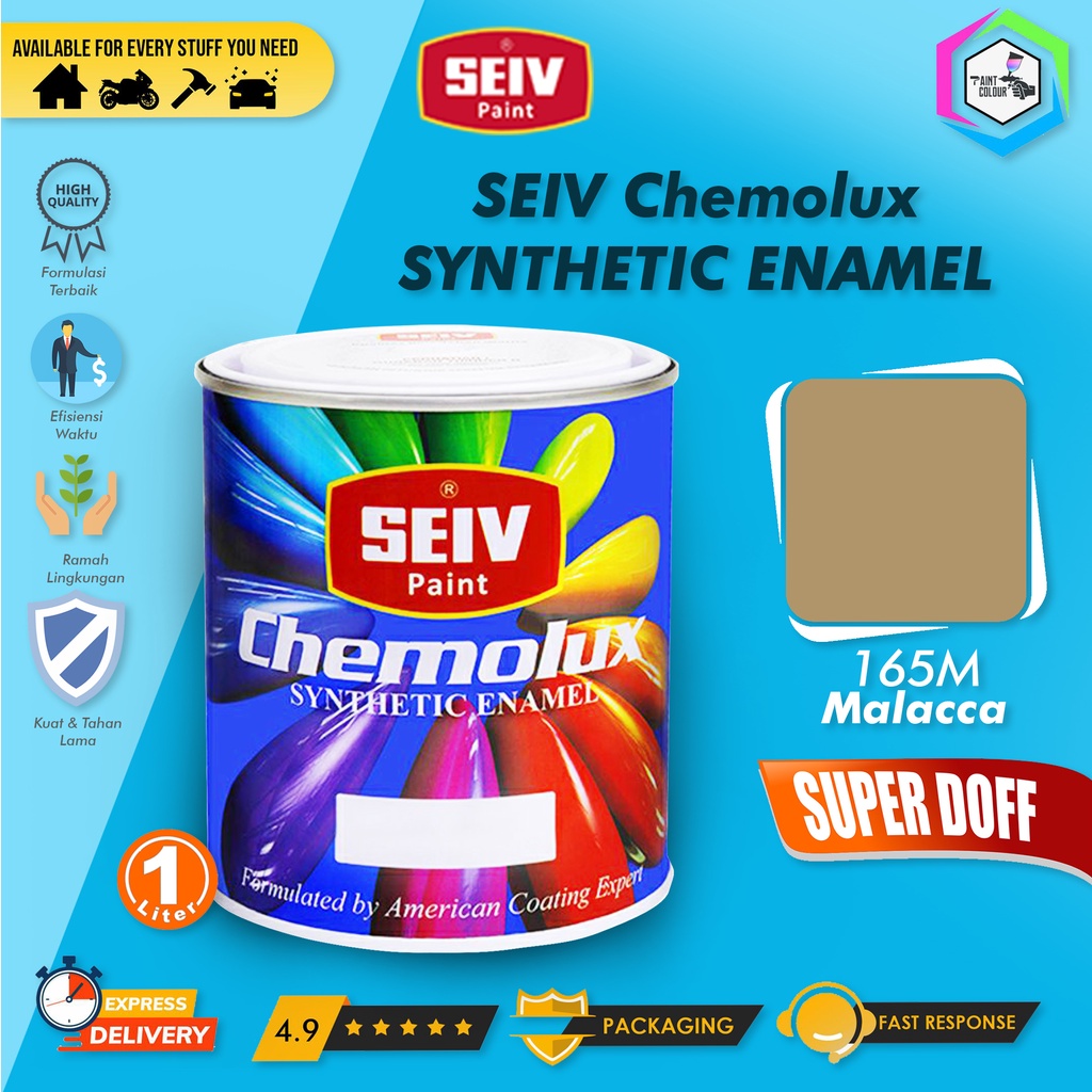 CAT BESI KAYU SEIV CHEMOLUX SUPER 165M Malacca