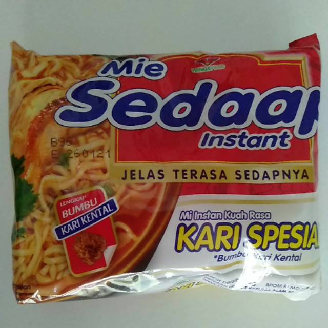 

Mie sedap kare spesial