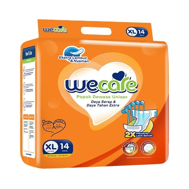 We Care Adult Diapers XL14 WeCare Popok Perekat Dewasa Size XL isi 14 Pampes Orang Tua