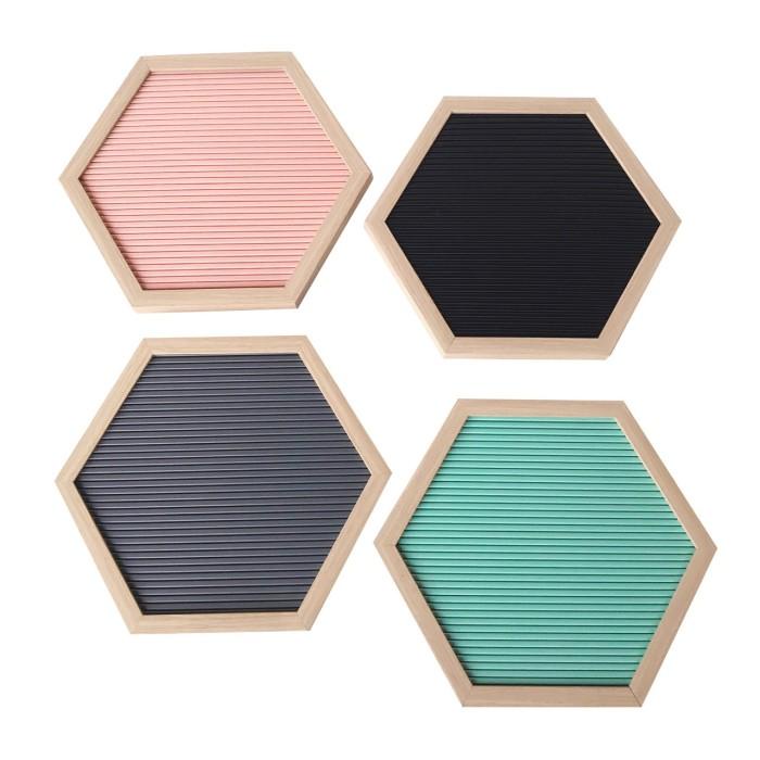

Papan Nama Bayi Hexagonal 25X28 (Termasuk Huruf) Letter Board