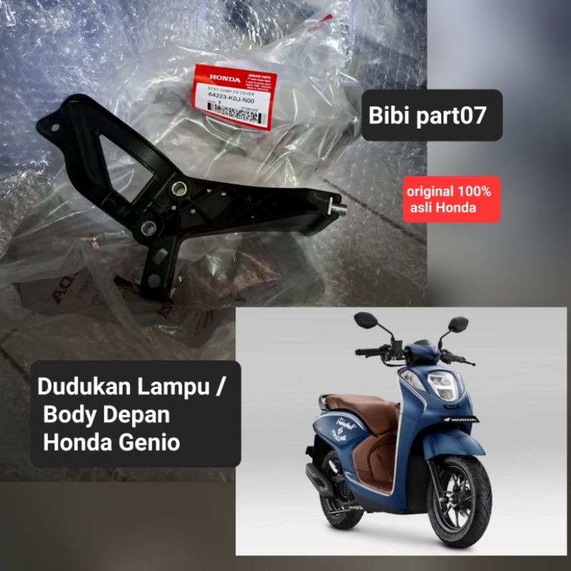 64223-K0J-N00 STAY COMP Dudukan Lampu / Body Depan  GENIO