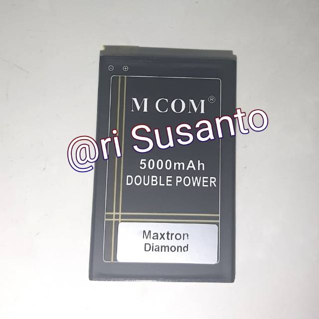 Baterai MCOM for Maxtron Diamond Double Power 5000mAh