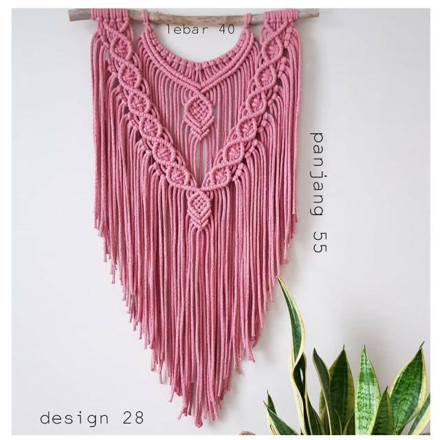 Macarame wall hanging