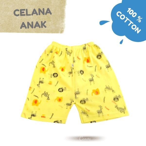 [ 3pcs ] Celana Pendek Jumbo Size M, L, XL warna