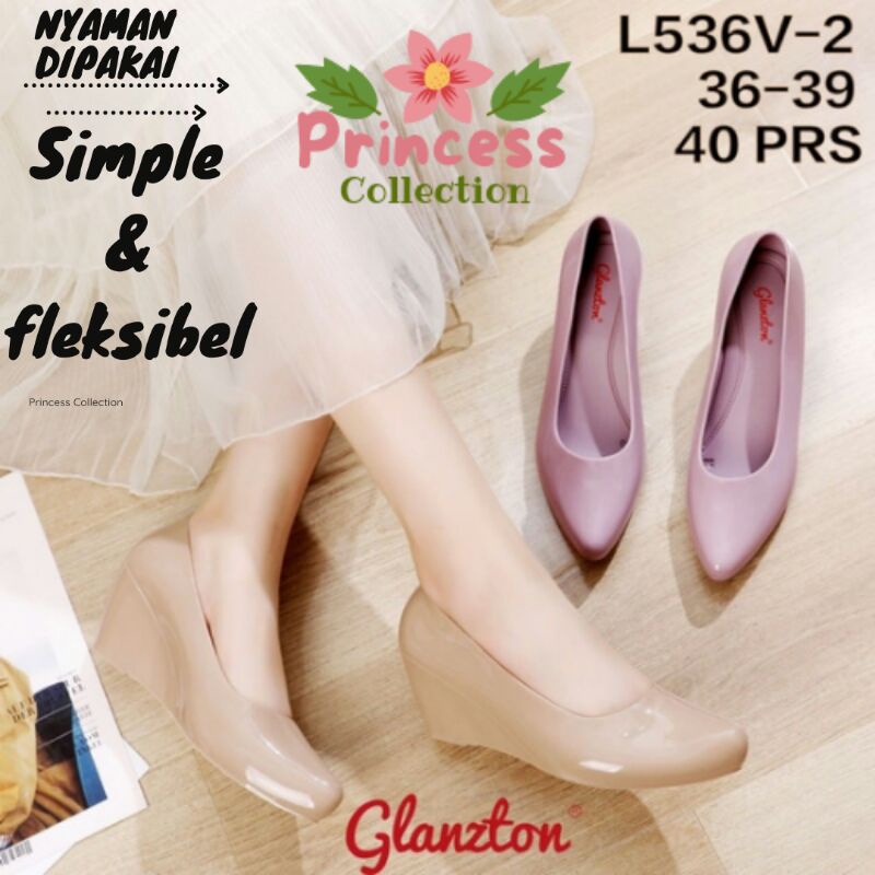 Sepatu wedges jelly balance youth Princess Store