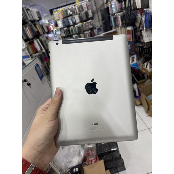 Ipad 4 wifi+cellular sim 32gb bekas seken mulus jual