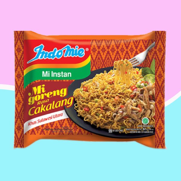 

INDOMIE GORENG RASA CAKALANG KHAS SULAWESI UTARA 75GRAM MIE INSTAN