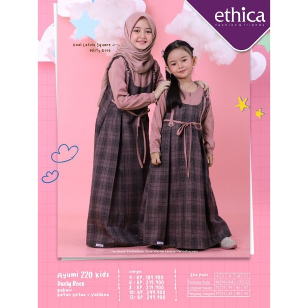 GAMIS AYUMI 220 DUSTY ROSE &amp; AYUMi 233