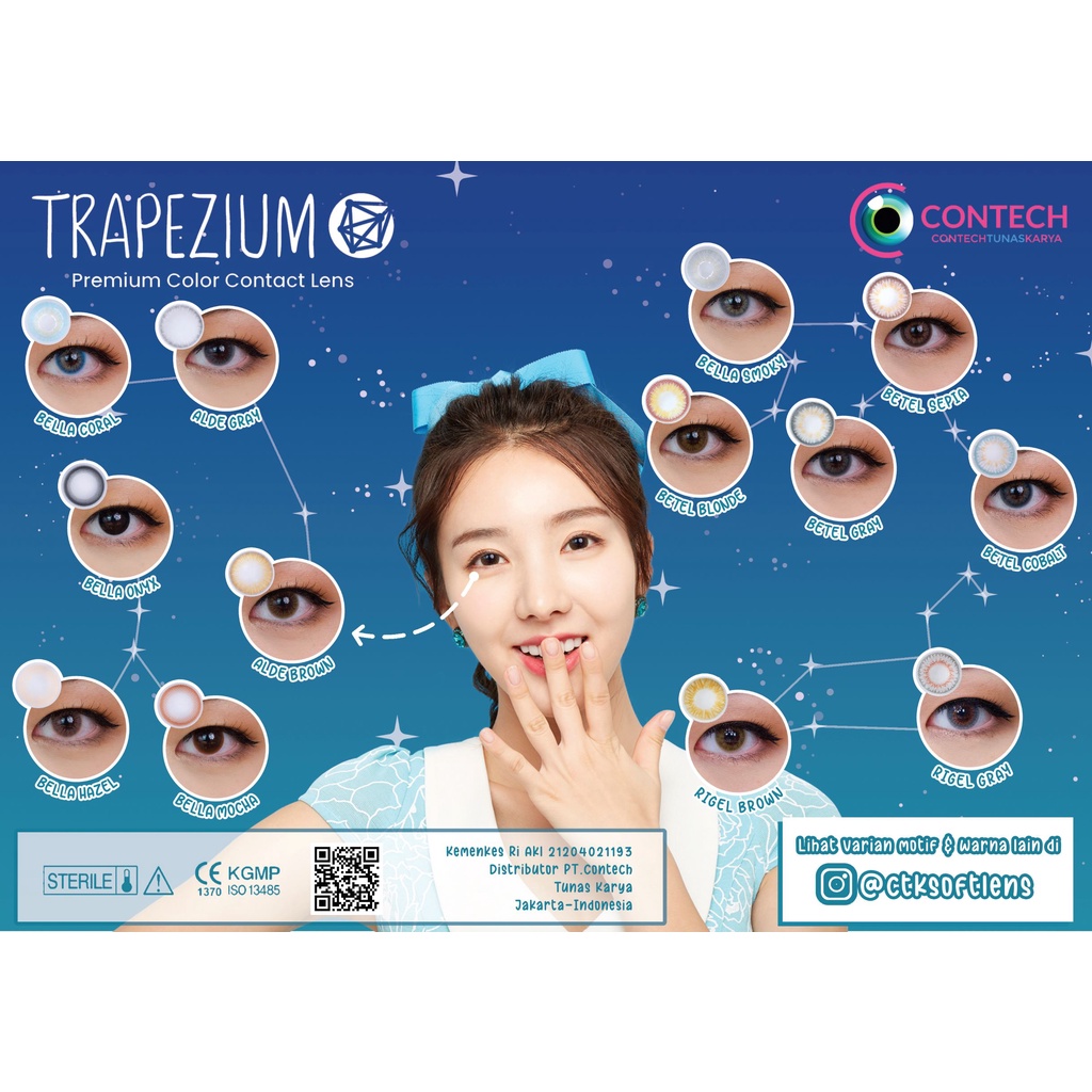 SOFTLENS TRAPEZIUM NORMAL (PRODUK BY CTK)