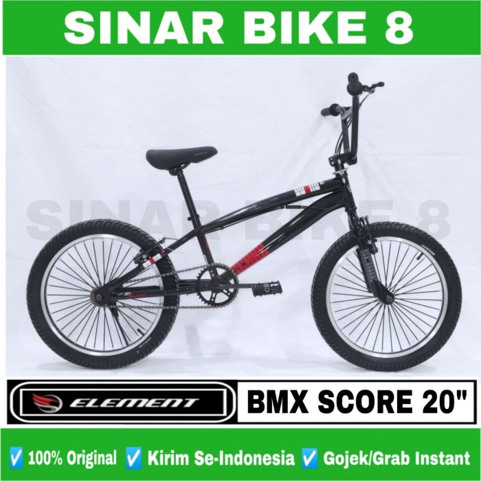 Sepeda Anak Laki Ukuran 20 Inch BMX ELEMENT SCORE  Stang Rotor Freestyle