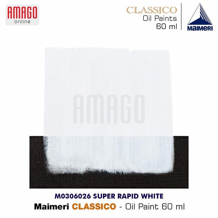 MAIMERI CLASSICO - OIL PAINT - SUPER RAPID WHITE - 60ML - M0306026