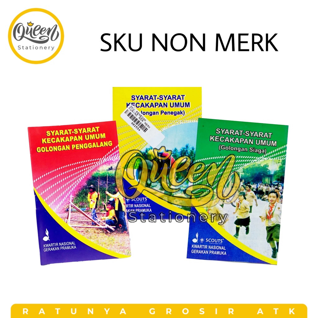 

BUKU SKU NON MERK / BUKU SKU / BUKU PRAMUKA