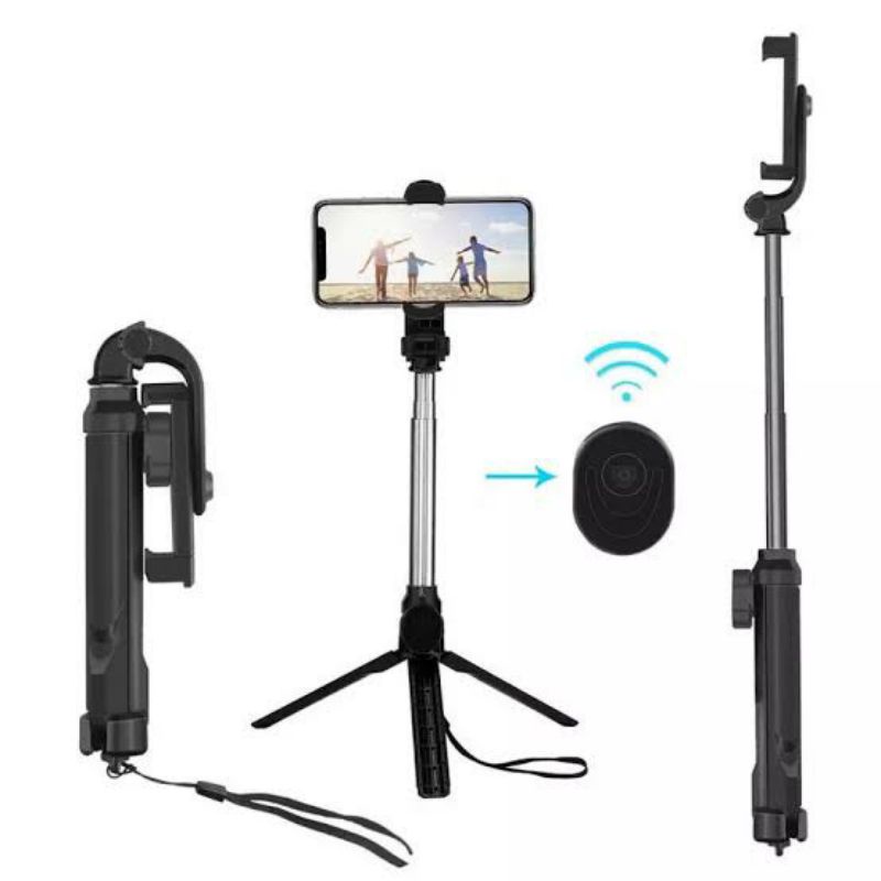 Tripod Selfie Stick 360• With Bluetooth Remote XT-10