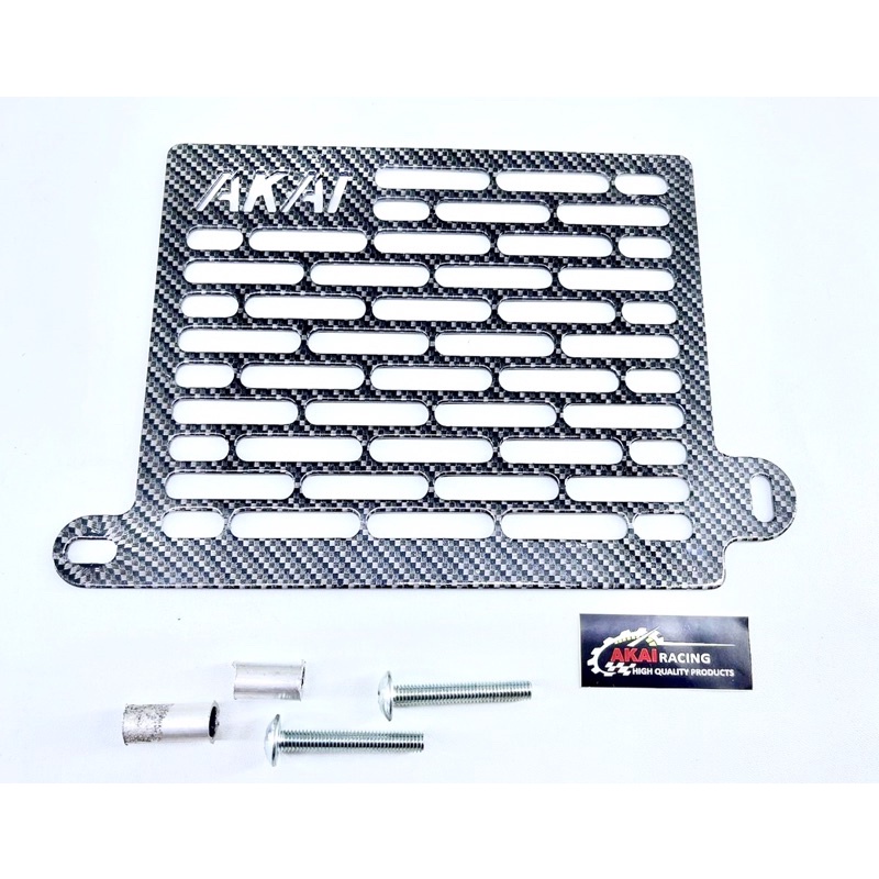 COVER TUTUP RADIATOR NMAX NEW-NMAX OLD-LEXI-AEROX NEW-AEROX OLD AKAI RACING TUTUP RADIATOR YAMAHA MATIC