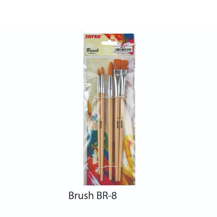 

Brush / Kuas Cat Air / Cat Minyak / Lukis Acrylic / Joyko BR-8