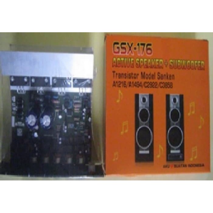 GSX 176 Active Speaker Subwoofer Model sanken