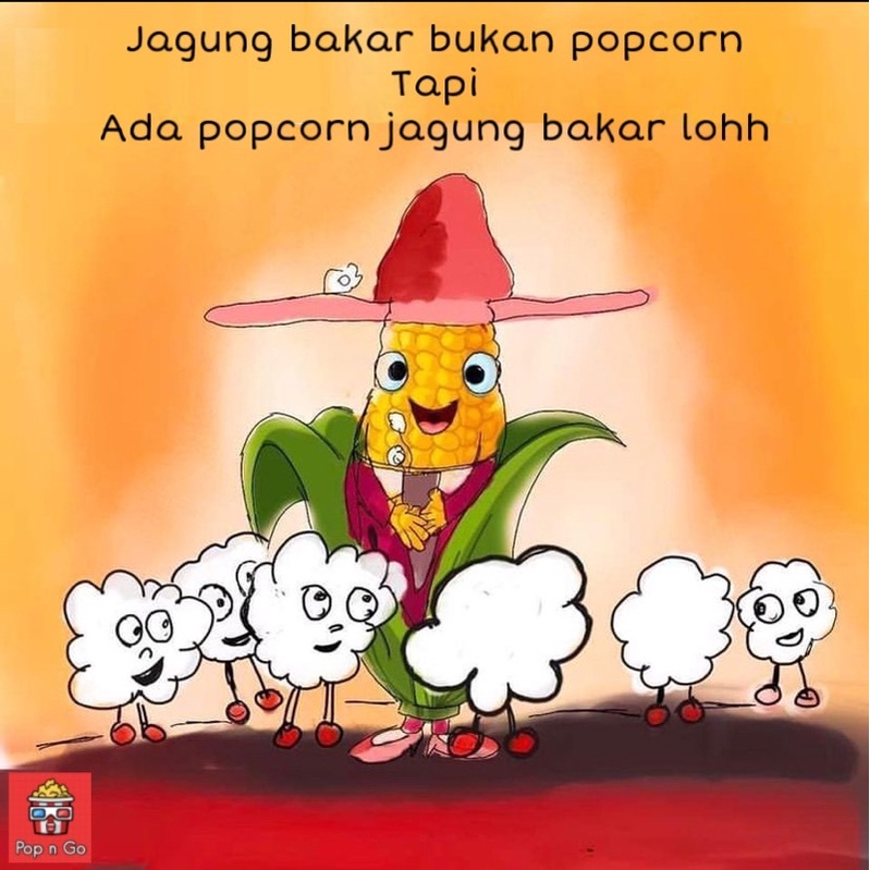

Popcorn Jagung Bakar Pop n Go