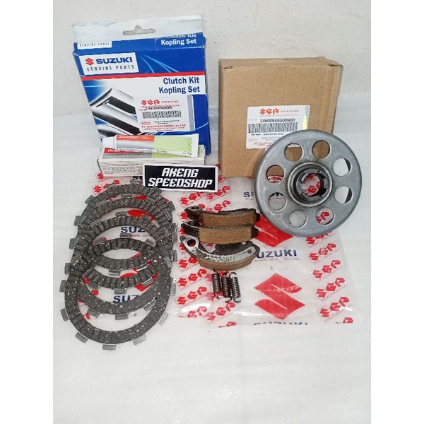 Mangkok ganda Smash+Kampas ganda+Kampas kopling lem Smash Smash new