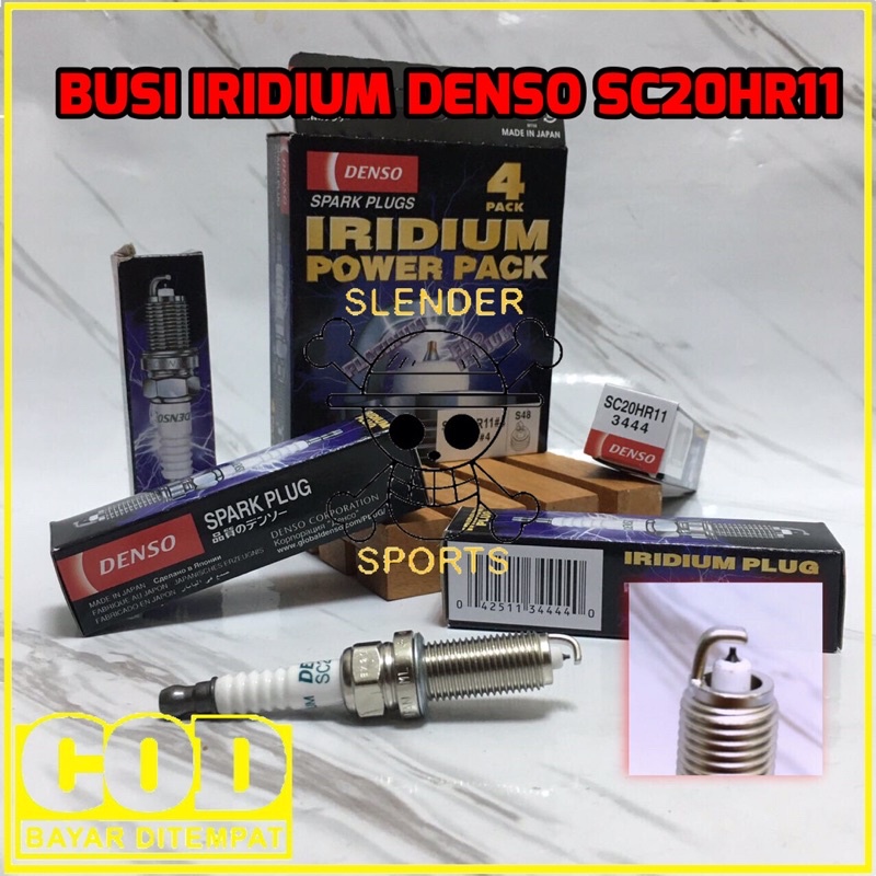 BUSI DENSO IRIDIUM SC10HR11 CALYA SIGRA AYLA AGYA