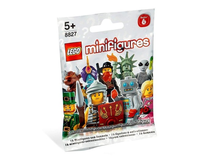 Lego Minifigures Series 6 - Moved to Ziplock - Complete Baseplate