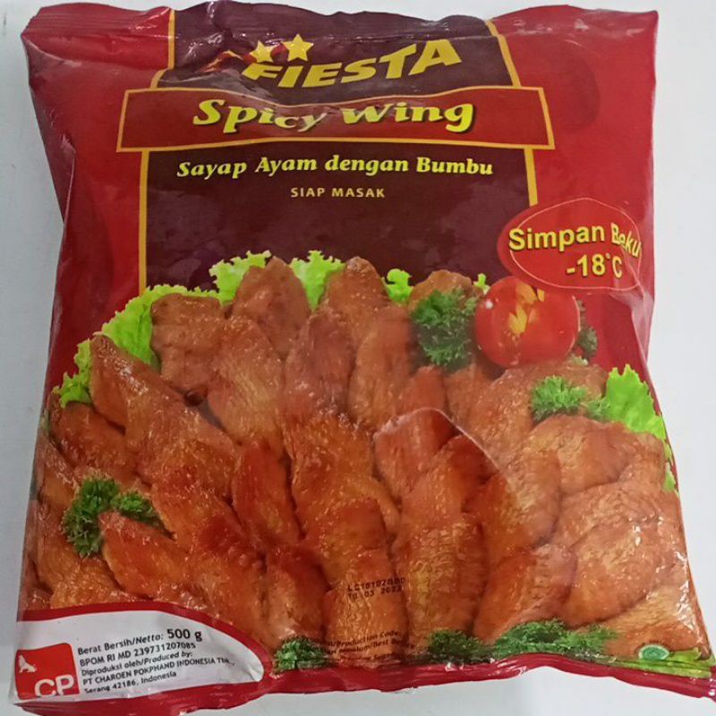 

Fiesta Spicy Wing 500gr