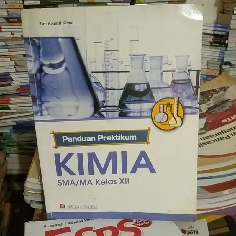 buku praktikum kimia SMA kelas 3 -12 penerbit bumi aksara
